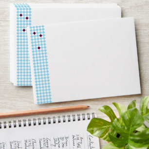 Enveloppe Moderne Elegant Blue Graduation Cap Motif