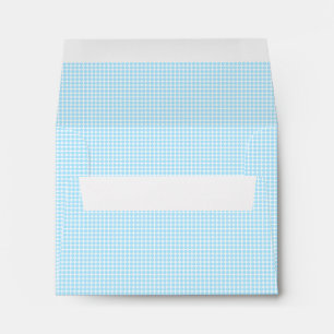 Enveloppe Moderne, élégant, mignon et bleu Points Design E