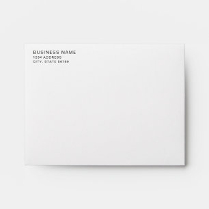 Enveloppe Moderne minimaliste Business Professionnel Basé su