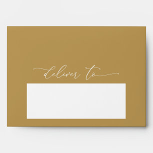 Enveloppe Moderne minimaliste, Salutation de saison, Thème