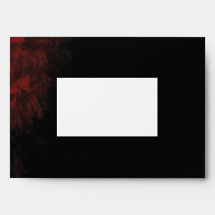 Enveloppe Moderne Passionate Red 'n Black Design