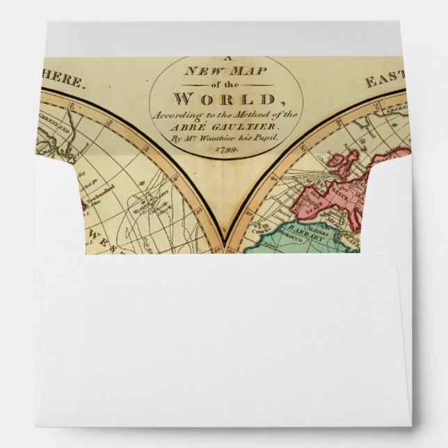 Enveloppe Monde 3 (Dos (Bas))