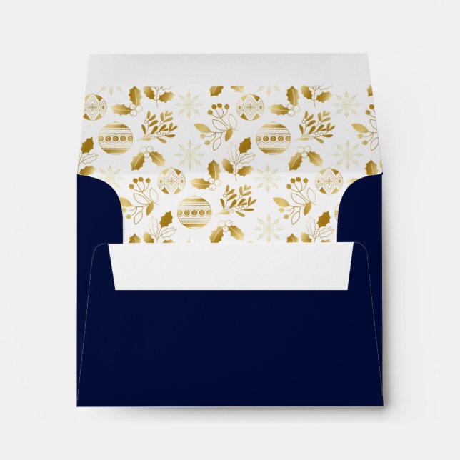 Enveloppe Monogram Law Holiday Envelope (Dos (Bas))