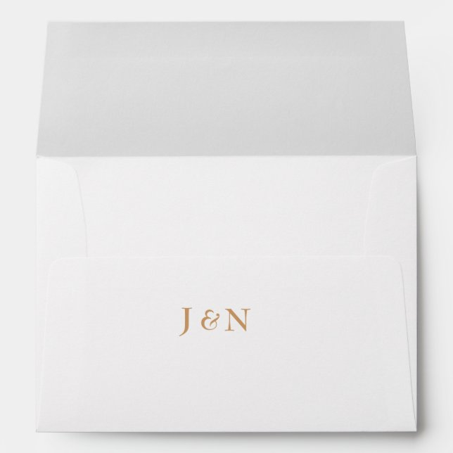 Enveloppe monographique personnalisée (Dos (Bas))