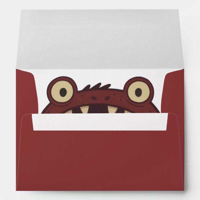 Enveloppe Monster Inside (Dos (Bas))