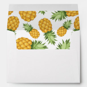 Enveloppe Motif à ananas