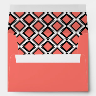 Enveloppe Motif Aztec