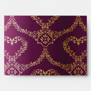 Enveloppe Motif brocart
