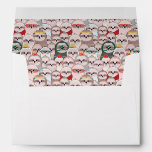Enveloppe Motif comique de paresse