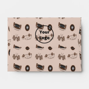 Enveloppe motif d'affaires Brown