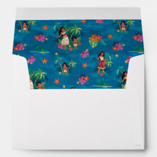 Enveloppe Motif de Moana et Simea Ocean Sisters