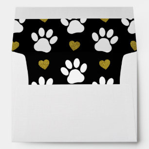 Enveloppe Motif De Pâtes, Pâtes De Chien, Pâtes Blanches, Co