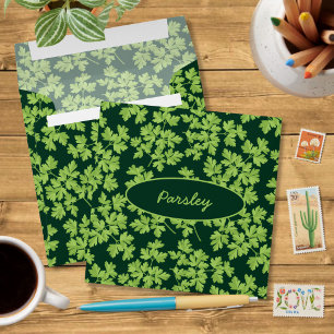 Enveloppe Motif de persil