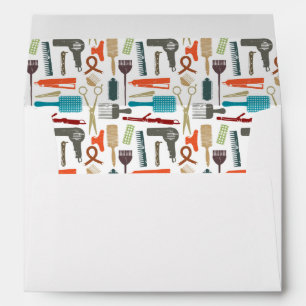 Enveloppe Motif de soins capillaires