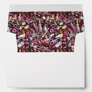 Enveloppe Motif de studio de clou
