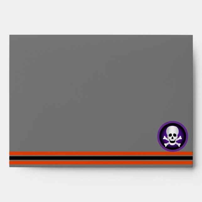 Enveloppe Motif d'Halloween (Devant)