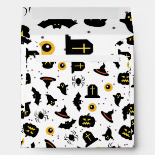 Enveloppe Motif d'Halloween