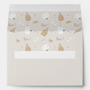 Enveloppe Motif d'Halloween douce