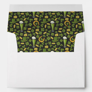 Enveloppe Motif du jour de St Patrick