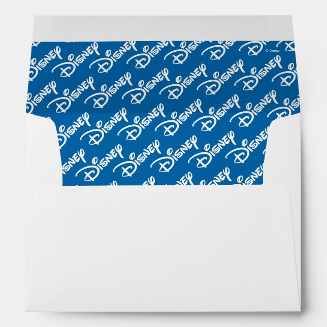 Enveloppe Motif du logo Disney (Dos (Bas))