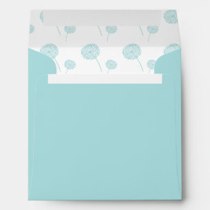 Enveloppe Motif en bon état de pissenlits
