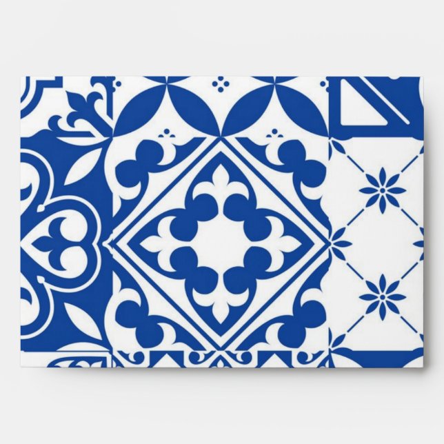 Enveloppe Motif en céramique (Devant)