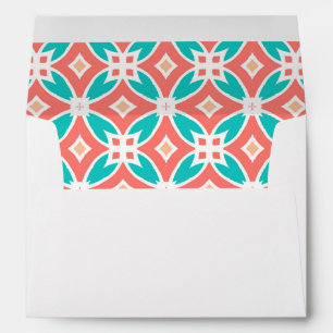 Enveloppe Motif ethnique multilingue