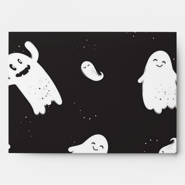 Enveloppe Motif fantôme (Devant)