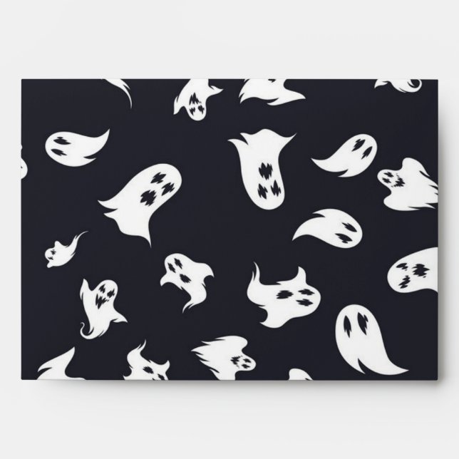 Enveloppe Motif fantôme (Devant)