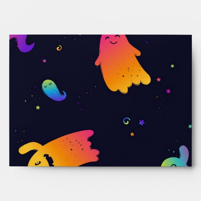 Enveloppe Motif fantôme (Devant)