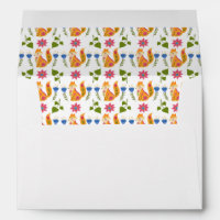 Motif floral rusé assez en pastel