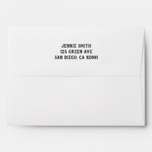Enveloppe Motif Gold Safari