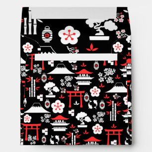 Enveloppe Motif japonais