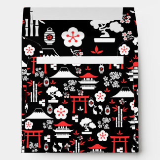 Enveloppe Motif japonais