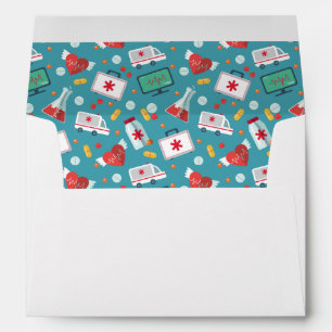 Enveloppe Motif Médicale d'icône