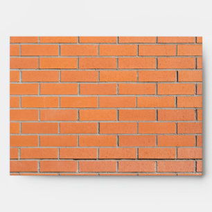 Enveloppe Motif mur en brique