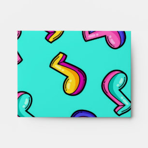 Enveloppe Motif musical