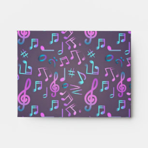 Enveloppe Motif musical