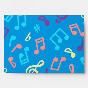 Enveloppe Motif musical