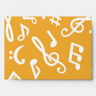 Enveloppe Motif musical