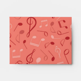 Enveloppe Motif musical