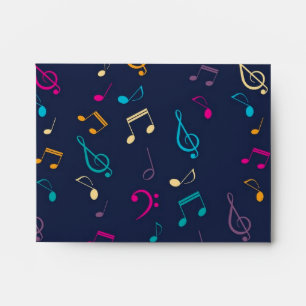 Enveloppe Motif musical