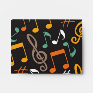 Enveloppe Motif musical