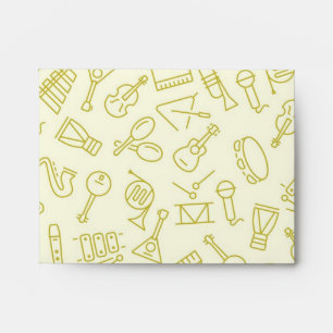Enveloppe Motif musical