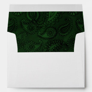 Enveloppe Motif Paisley, Persian Paisley, Oriental Paisley