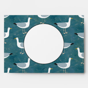 Enveloppe Motif Seagull