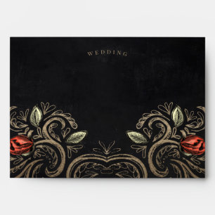 Enveloppe Mouline Rouge Matching