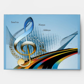 Enveloppe Music Lovers Celebration Themes