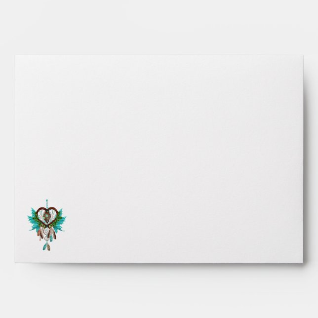 Enveloppe native American Dreamcatcher (Devant)