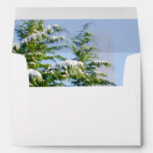 neige sur les arbres, votre adresse de retour, jol